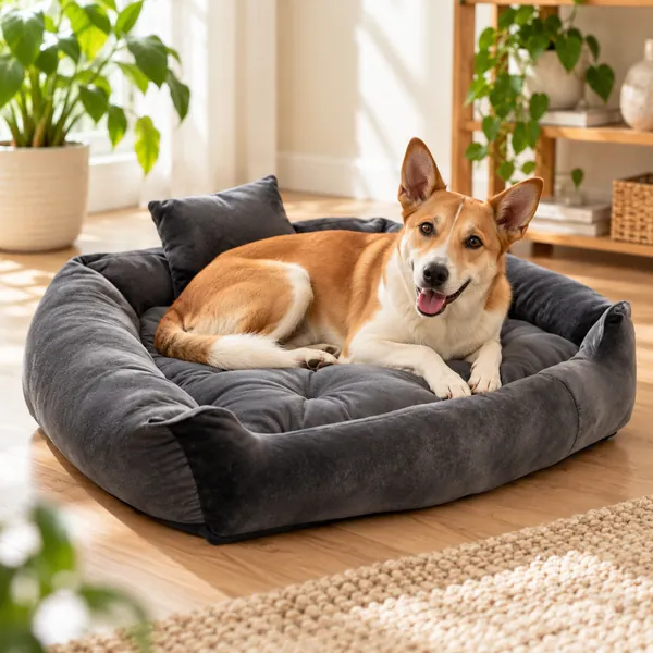Pet Royale Dog Bed with Raised Sides
