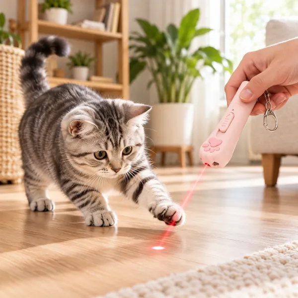 Qpets Rechargeable Cat Laser Pointer